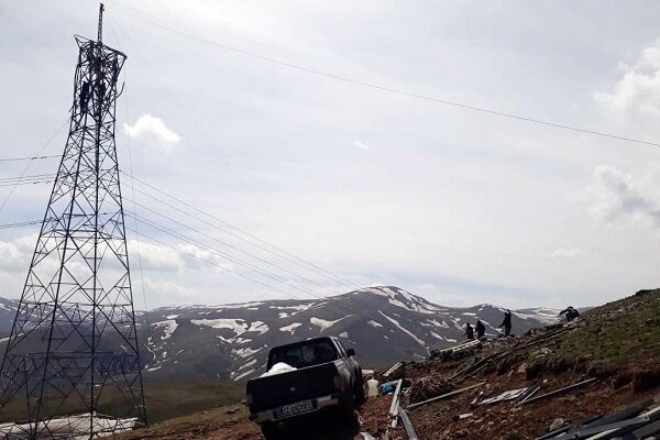 خط اصلی برق کارخانه سیمان دیلمان به مدار بازگشت