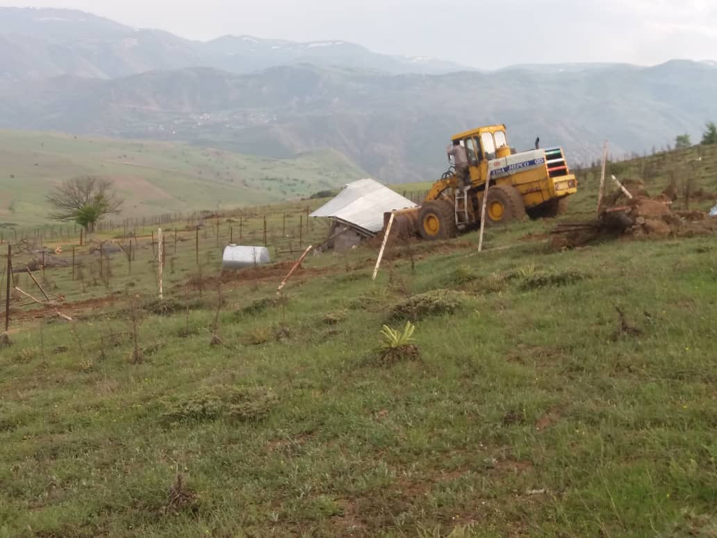 قلعوقمع ساختوساز غیرمجاز در دیلمان