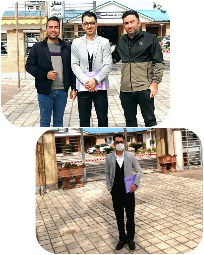 یک خبرنگار جوان کاندیدای انتخابات شورای شهر لاهیجان شد