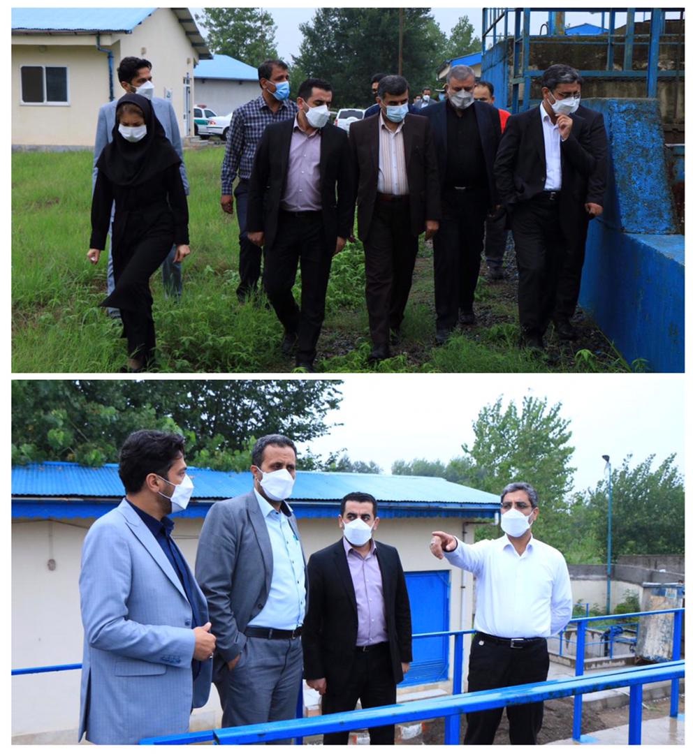 بازدید معاون وزارت صمت از شهرک های صنعتی سیاهکل و لاهیجان + عکس