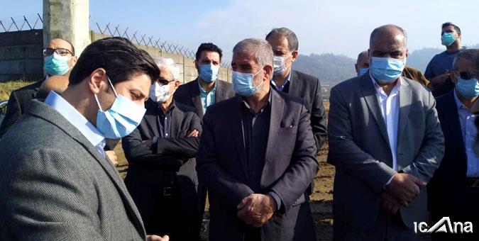 اعضای کمیسیون شوراها از سایت دفن زباله سیاهکل بازدید کردند