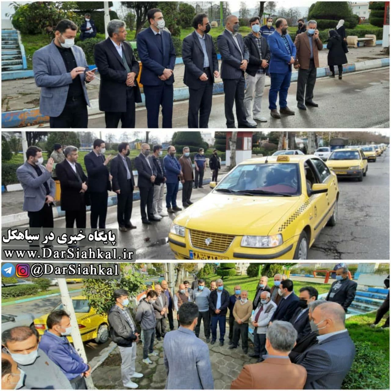 دیدار شهردار و اعضای شورای شهر سیاهکل با رانندگان ناوگان شهری + گزارش تصویری