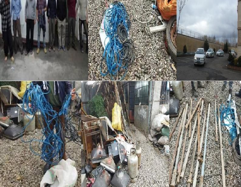 دستگیری سارقان در سیاهکل