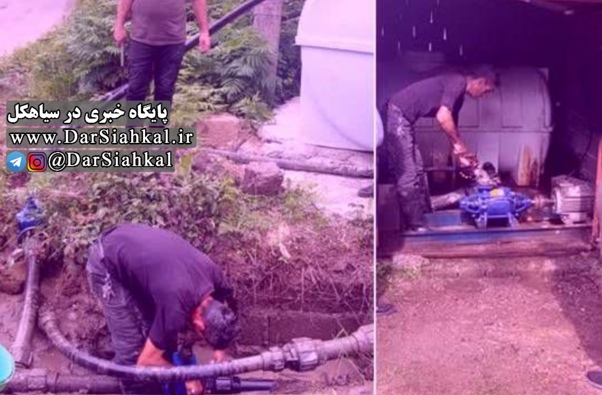 مشکل آب شرب روستای موشا برطرف شد