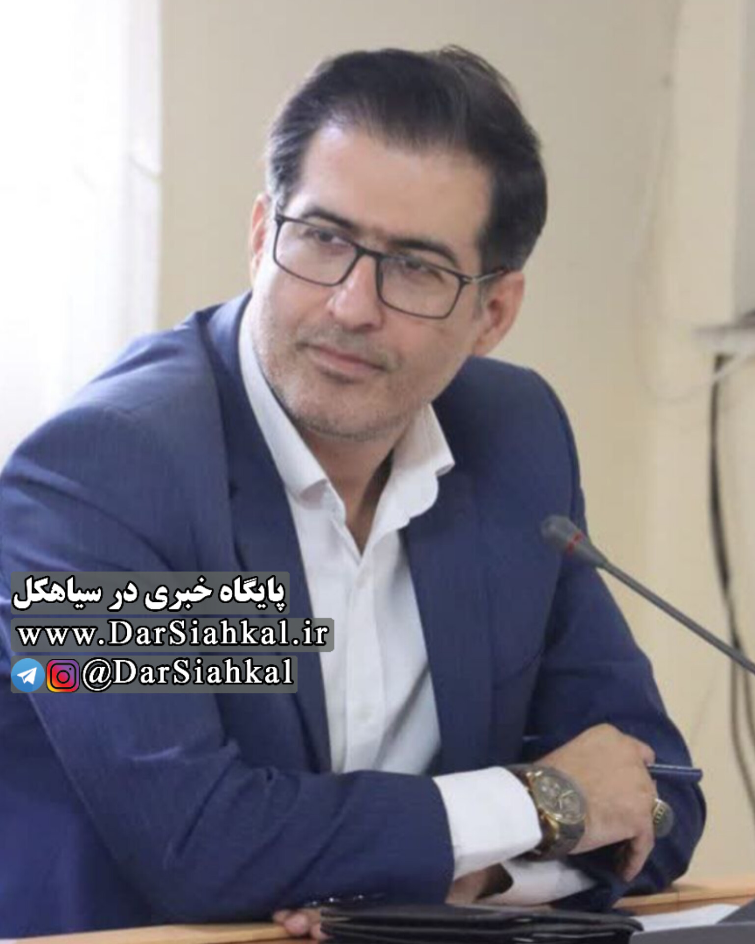 «مهدی پورعاشور» سرپرست اداره صمت سیاهکل شد + عکس