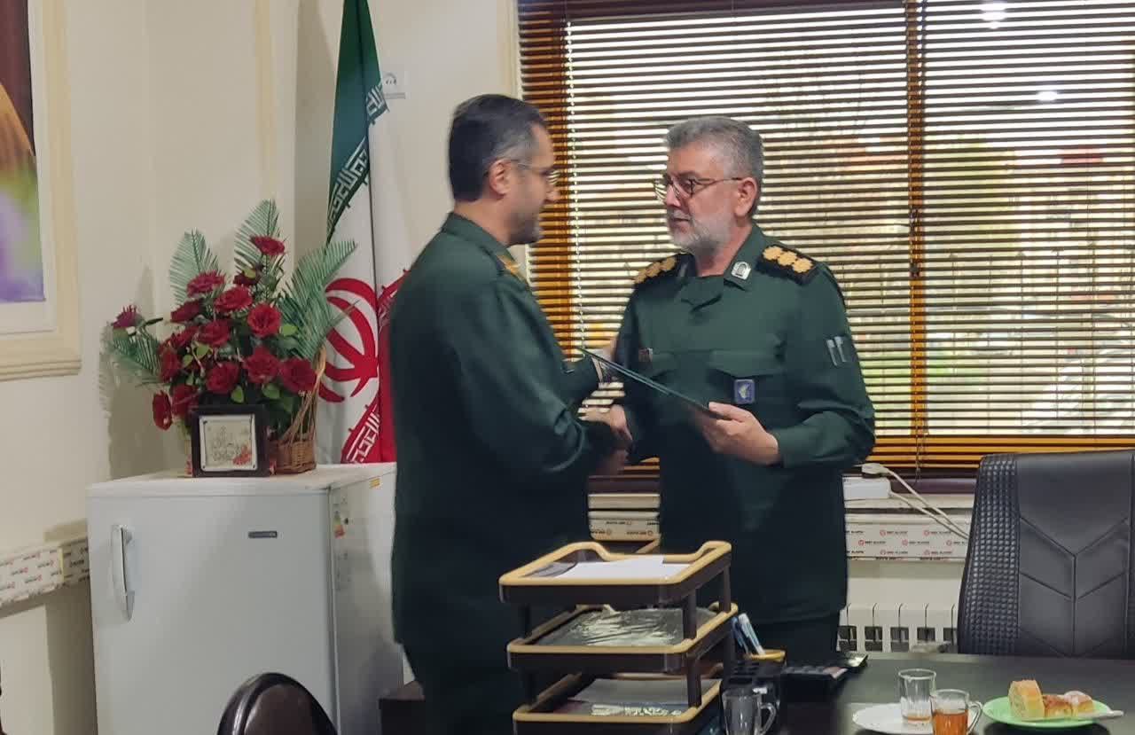 فرمانده جدید قرارگاه پیشرفت و آبادانی سپاه قدس گیلان معرفی شد