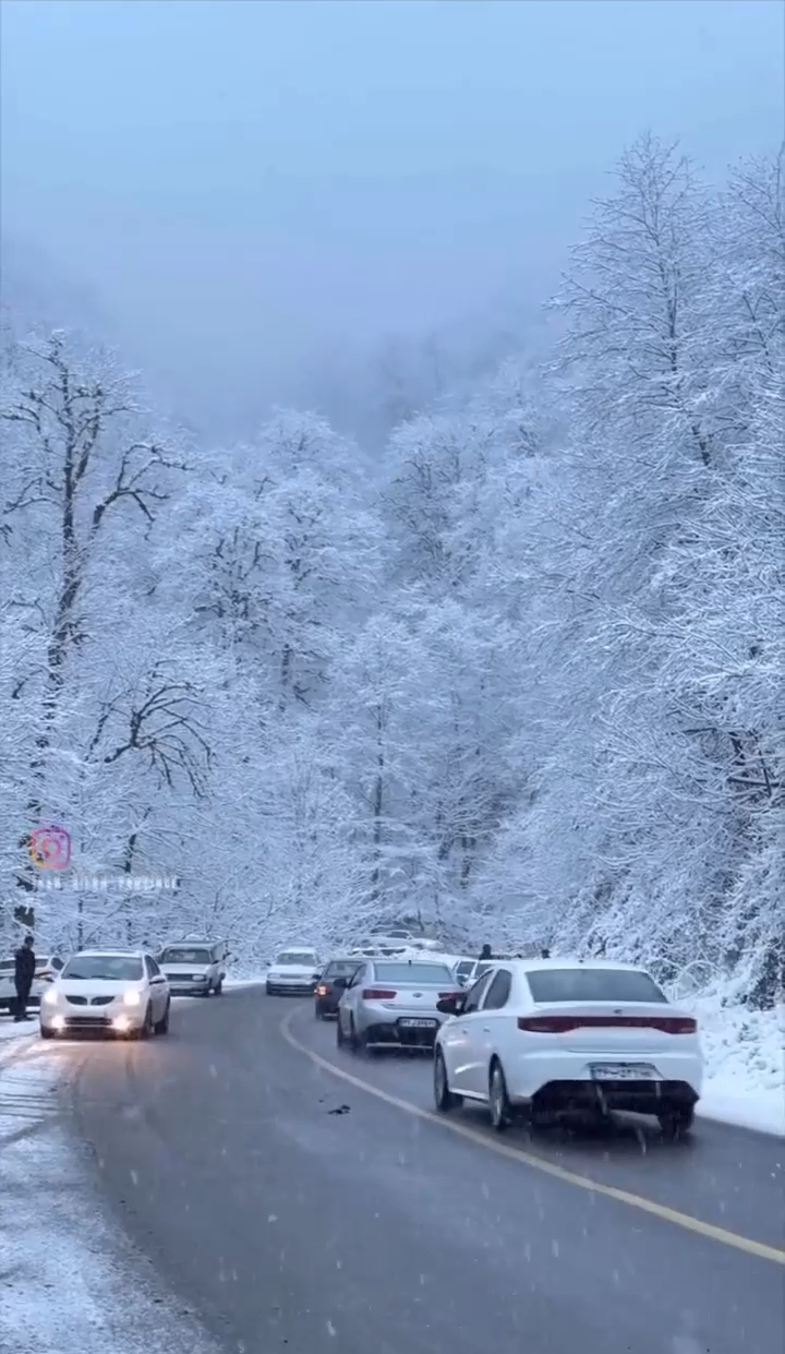 تجربه سفر به دیلمان از جاده سیاهکل + فیلم