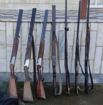 دستگیری ۷ شکارچی در آستانه اشرفیه