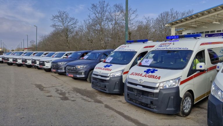 الحاق ۱۲ خودرو به شبکه های بهداشت و درمان شهرستان های گیلان