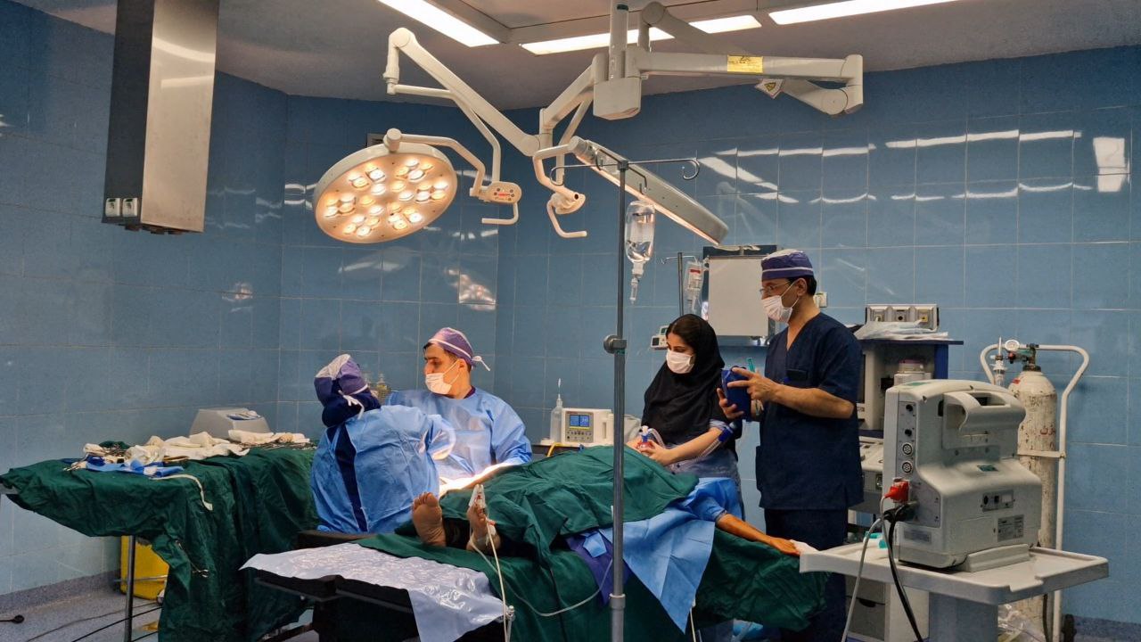 افتتاح اتاق عمل بیمارستان غدیر سیاهکل بعد از ۱۰ سال انتظار