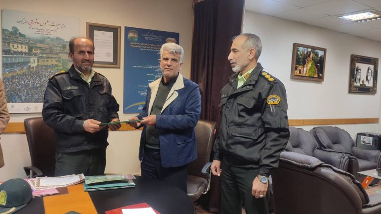 «محمدرضا امیدی‌راد» فرمانده یگان حفاظت میراث‌فرهنگی گیلان شد