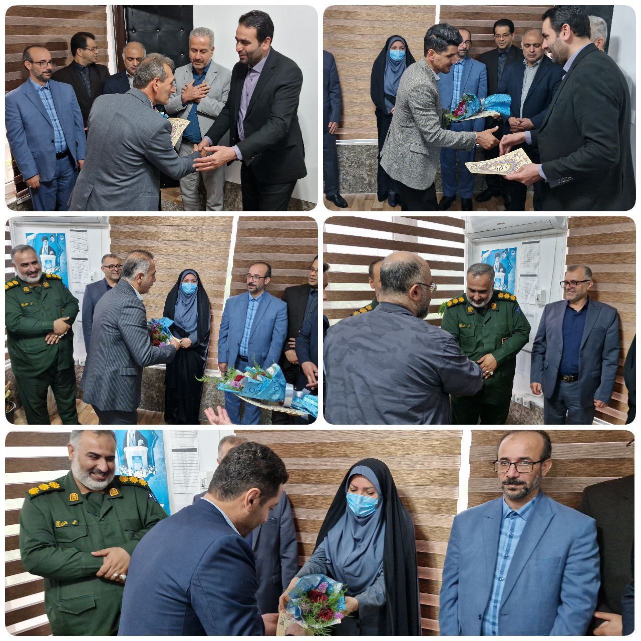 تجلیل از اعضای شورای اسلامی شهر سیاهکل در روز شوراها