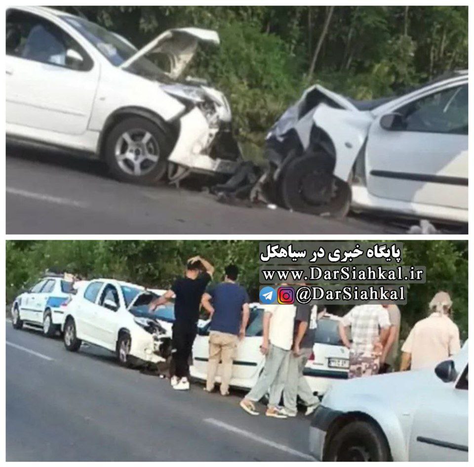 تصادف مرگبار دیگری در جاده سیاهکل به لاهیجان