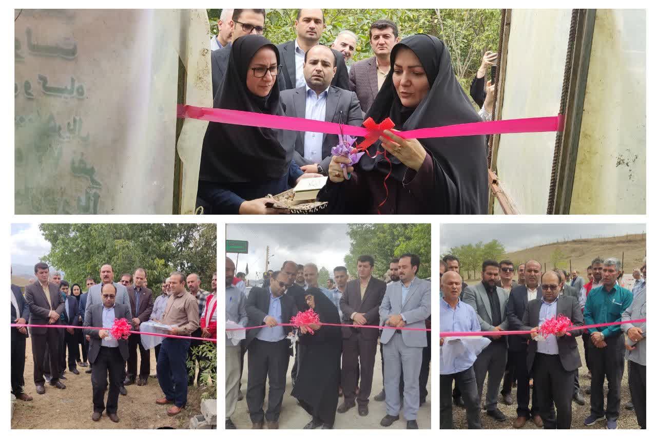 افتتاح ۷۸ طرح عمرانی و اشتغال‌زایی در سیاهکل با حضور فرماندار شهرستان