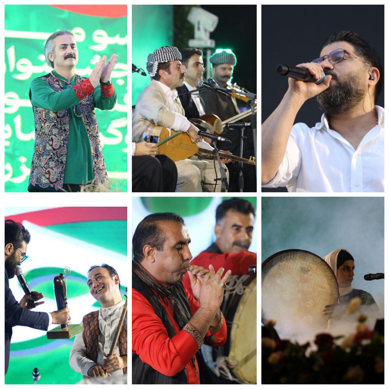 اجرای حامد همایون و گروه های موسیقی اقوام سراسر کشور در جشنواره ملی سیاهکل + تصاویر ۱