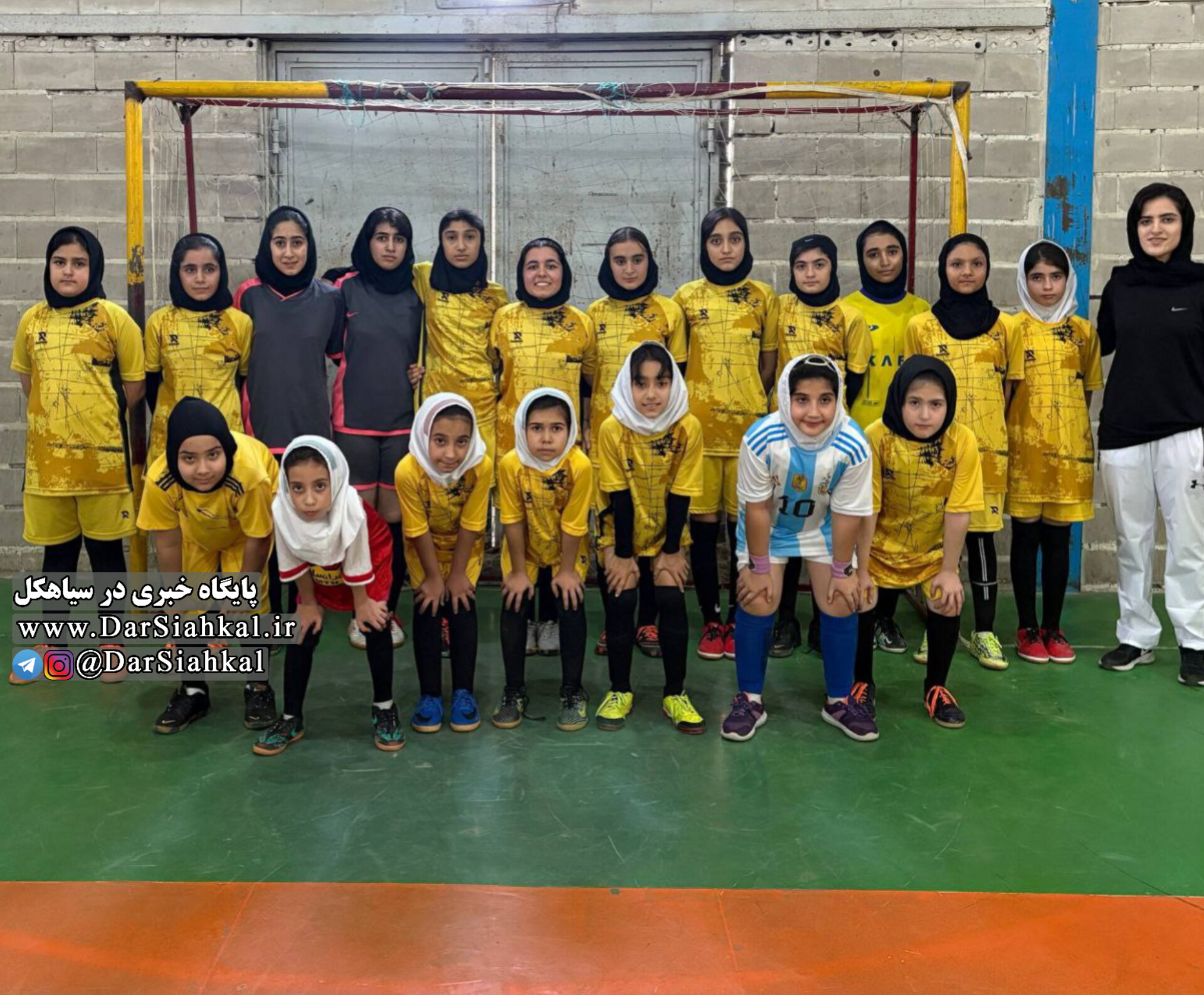 درخشش دختران سیاهکل در هفته تربیت‌بدنی