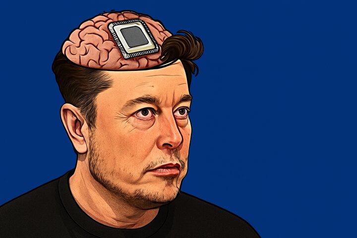 ایلان ماسک: «انسان سایبورگ» در راه است / نورالینک به زودی انسان‌های عادی را در بازی‌ها شکست می‌دهد