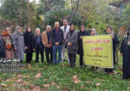 دیدار صمیمی کتابداران با سالمندان خانه خورشید