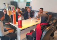 برگزاری کارگاه اطفای حریق برای کتابداران سیاهکل