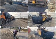 آسفالت خیابان جدیدالاحداث شورا به پایان رسید