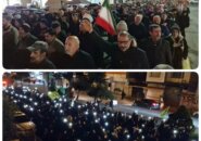 خروش مردم سیاهکل در سوگ و خونخواهی رهبر انقلاب آیتالله سید علی خامنهای