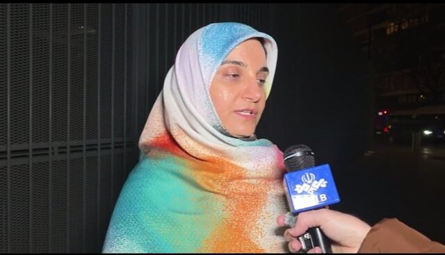 مهدیه اسفندیاری جلیسه شهروند ایرانی اهل دیلمان به کشور بازگشت