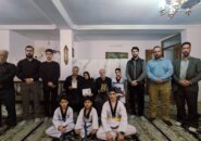 دیدار تکواندوکاران آکادمی ساعی سیاهکل با خانواده شهید محمد شکری