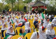 گردهمایی ۵۰۰ دختر به مناسبت روز دختر در پارک بانوان سیاهکل
