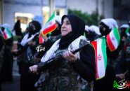 گزارش تصویری رژه دختران و زنان جان فدای وطن در سیاهکل