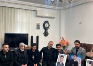 دیدار هیئت تکواندو سیاهکل با خانواده شهید محمد شکری در چهلمین روز شهادت وی