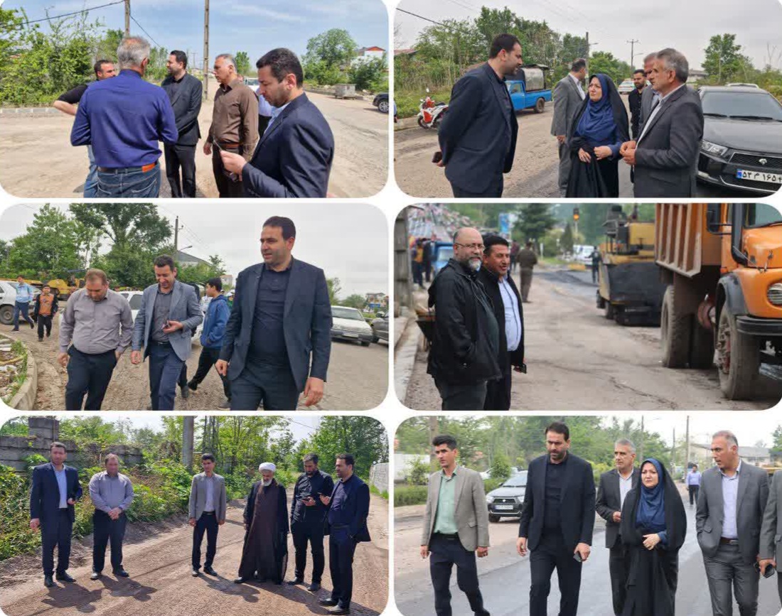 خیابان بهارستان در کلاهدوزمحله آسفالت شد