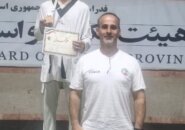 کسب مدال برنز قهرمانی تکواندو گیلان توسط نوجوان سیاهکلی