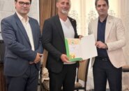 تجلیل از محسن علیجانی به عنوان برترین مربی تکواندو گیلان