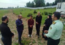 پیگیری حل مشکلات اراضی روستای «کرفپشته» توسط مسئولین + تصاویر