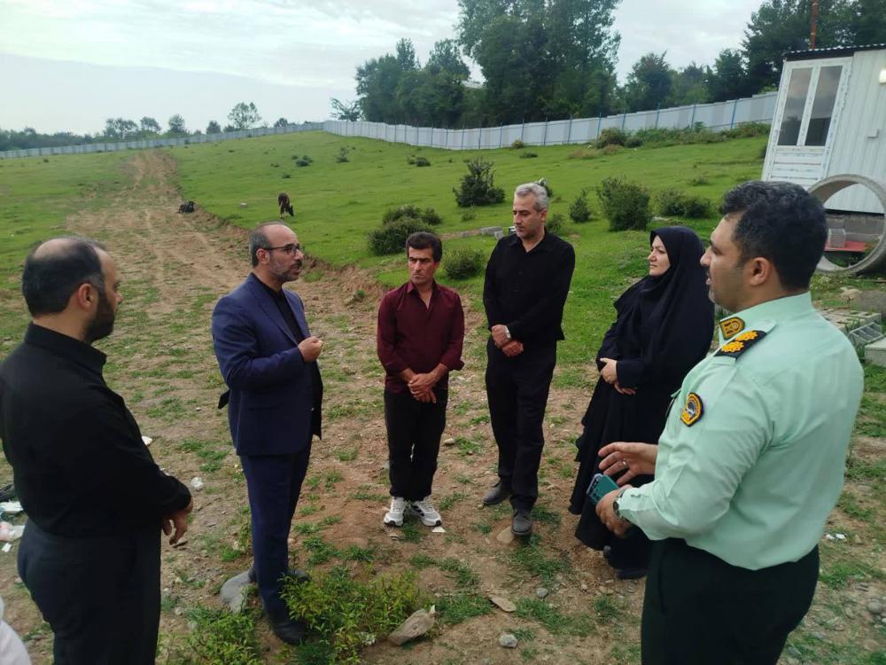 عزم جدی فرماندار سیاهکل برای حل مشکلات اراضی روستای «کرفپشته» + تصاویر
