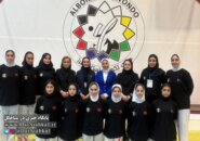 درخشش آکادمی مبارز سیاهکل در لیگ دسته یک تکواندو نوجوانان دختر کشور