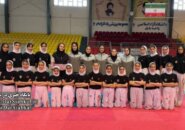 کسب عنوان صدرنشینی تیم تکواندو نونهالان دختر آکادمی مبارز سیاهکل در گروه چهارم لیگ منطقه ۲ کشور