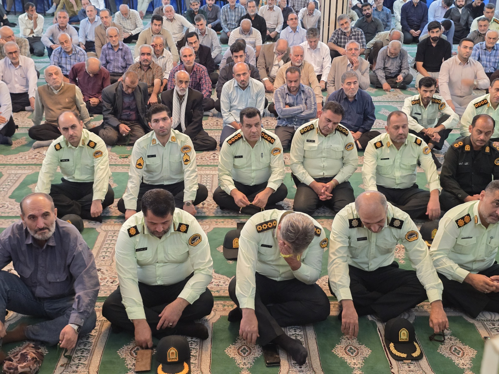 برگزاری نماز جمعه سیاهکل + گرامی داشت هفته نیروی انتظامی
