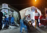 ارائه خدمات سلامت هلال‌احمر لاهیجان در یادواره شهدای روستای آقای شیربنده