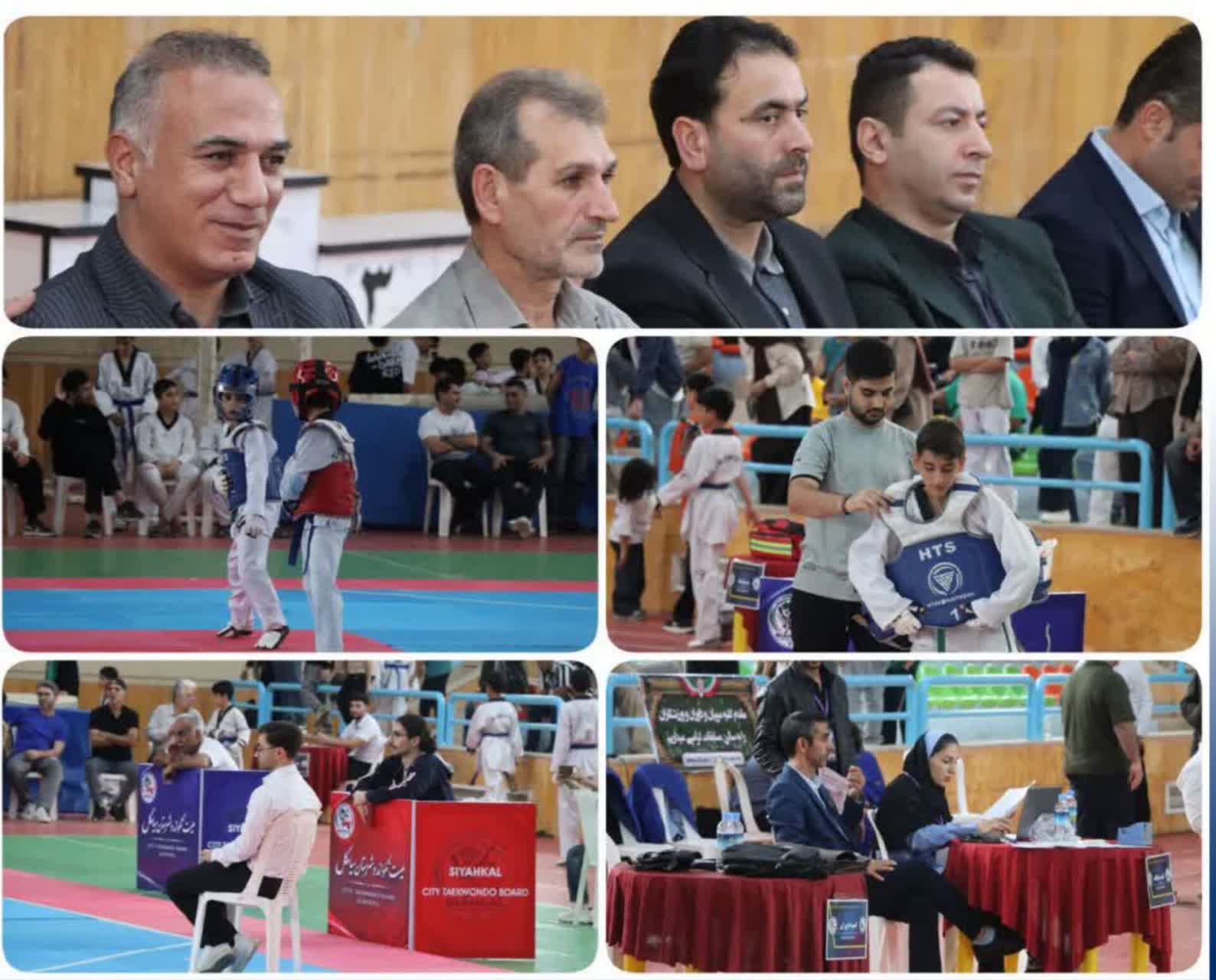 تجلیل از ورزشکاران تیم تکواندو سیاهکل