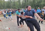 جشنواره بازیهای بومی و محلی در روستای گاوکول سیاهکل برگزار شد